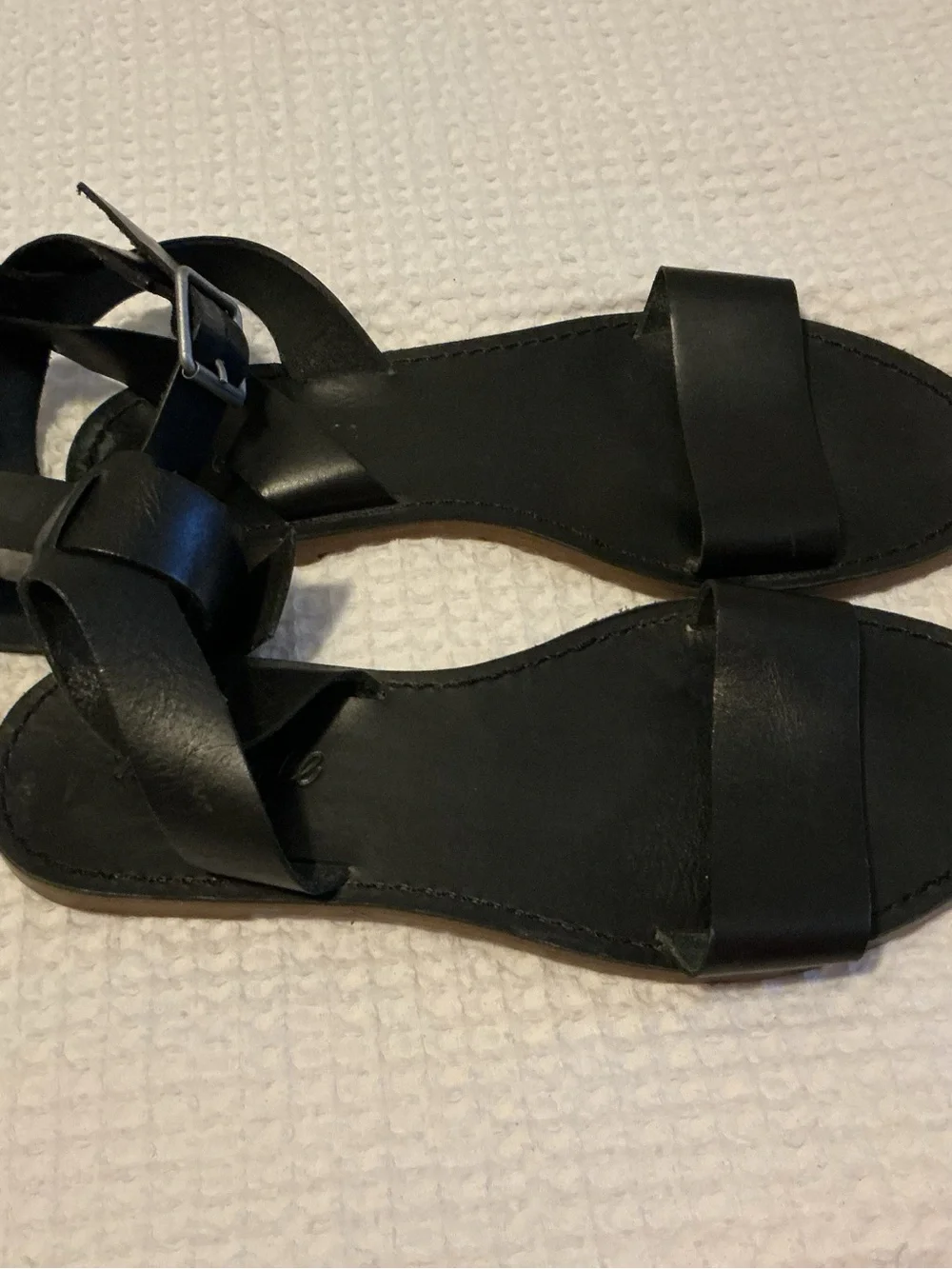 Madewell The Boardwalk Ankle-Strap Sandal